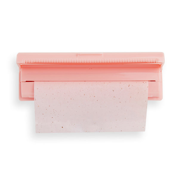 Feuillets matifiants anti-brillance pour le visage.