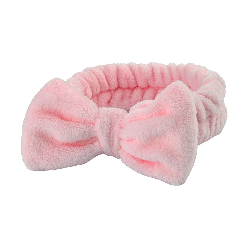 Kit Spa Microfibre — Bandeau & Poignets Absorbants (Démaquillage & Self‑Care)