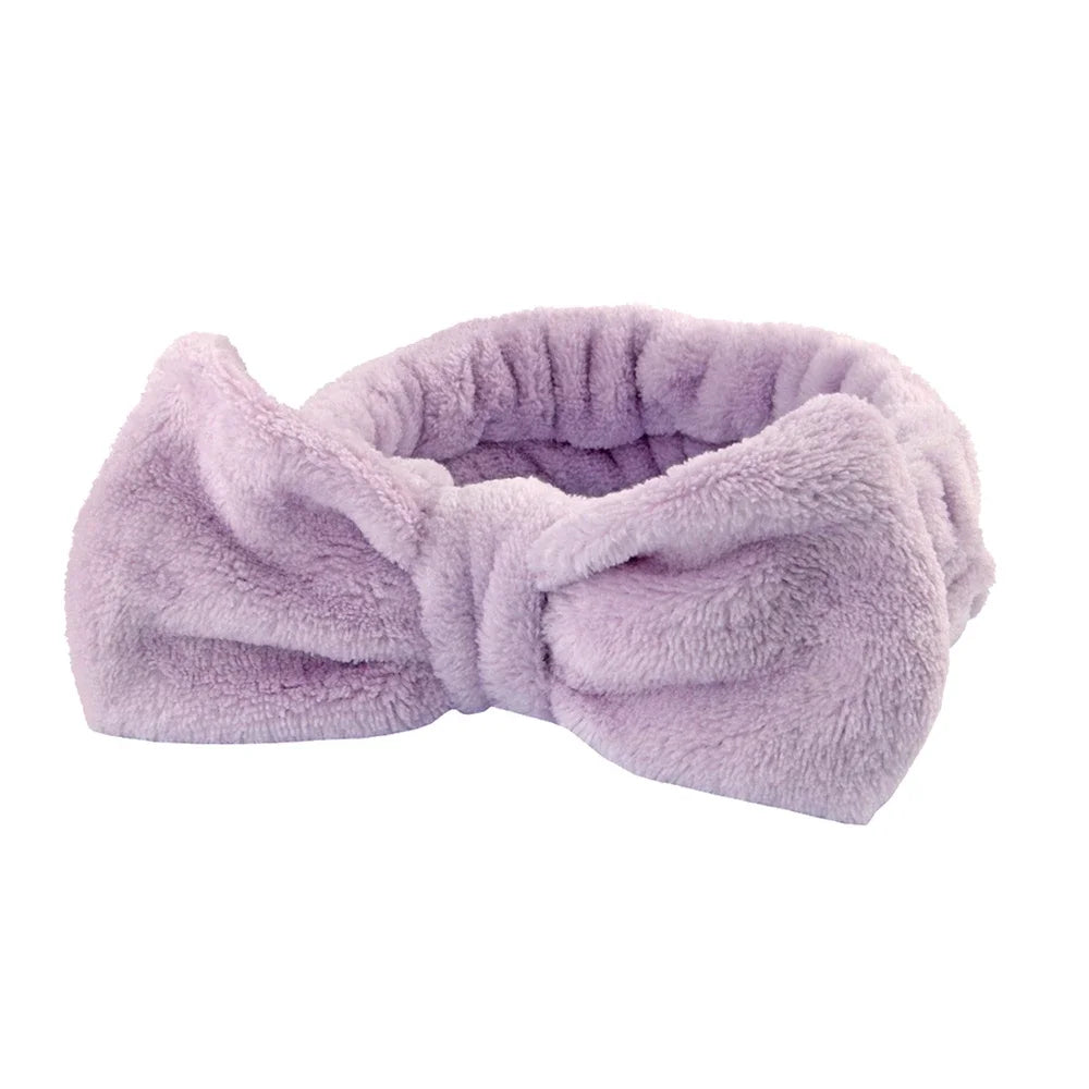 Kit Spa Microfibre — Bandeau & Poignets Absorbants (Démaquillage & Self‑Care)