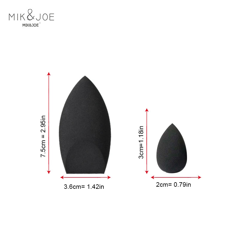 Blender maquillage sans latex — Lot de 2 éponges ultra douces