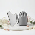 Gua Sha Inox Sculpt — Outil Facial Hygiénique pour Drainage & Sculpt