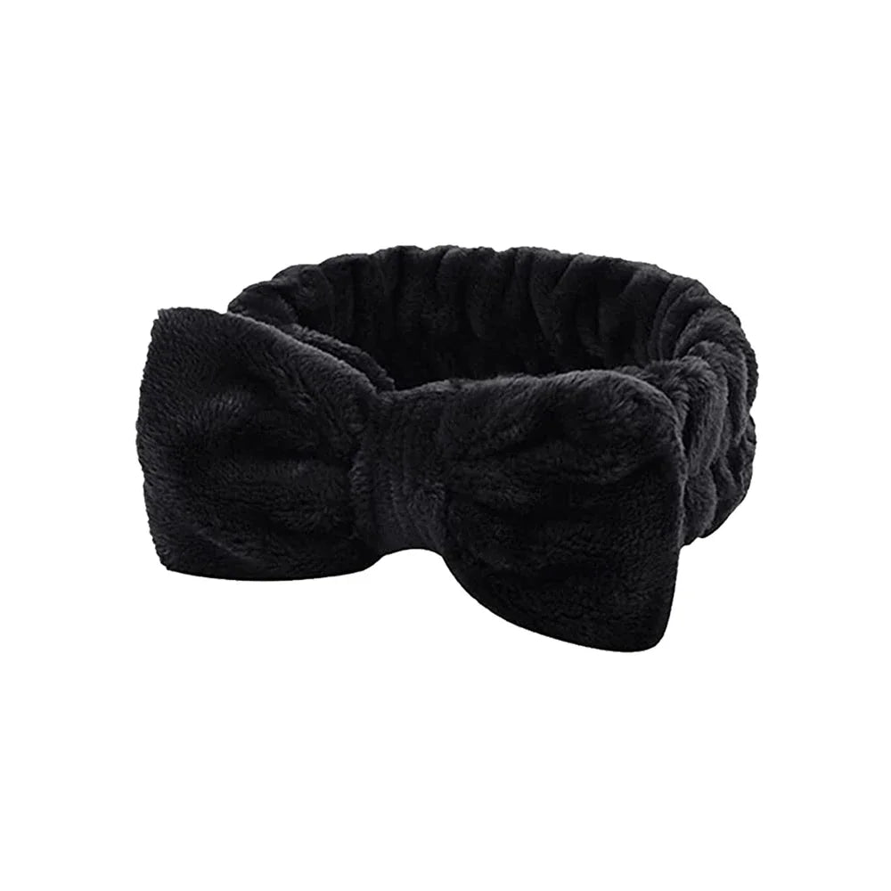 Kit Spa Microfibre — Bandeau & Poignets Absorbants (Démaquillage & Self‑Care)