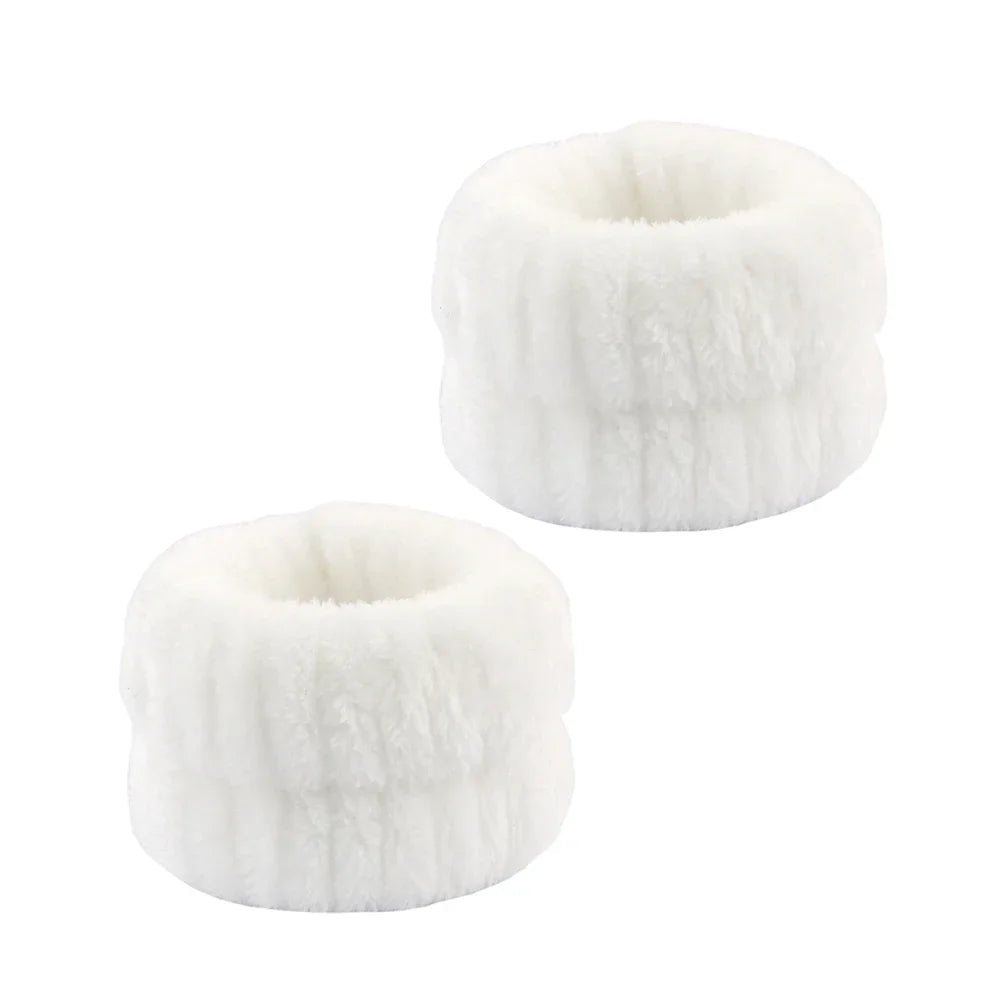 Kit Spa Microfibre — Bandeau & Poignets Absorbants (Démaquillage & Self‑Care)