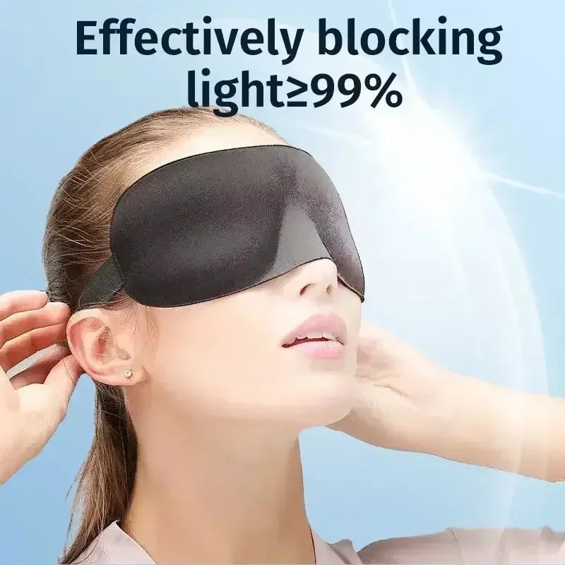 Masque de sommeil 3D occultant — Confort ergonomique sans pression