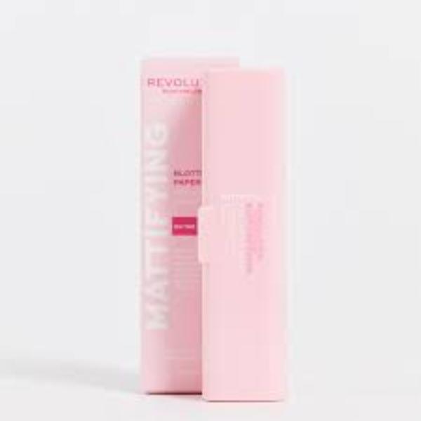 Feuillets matifiants anti-brillance pour le visage.